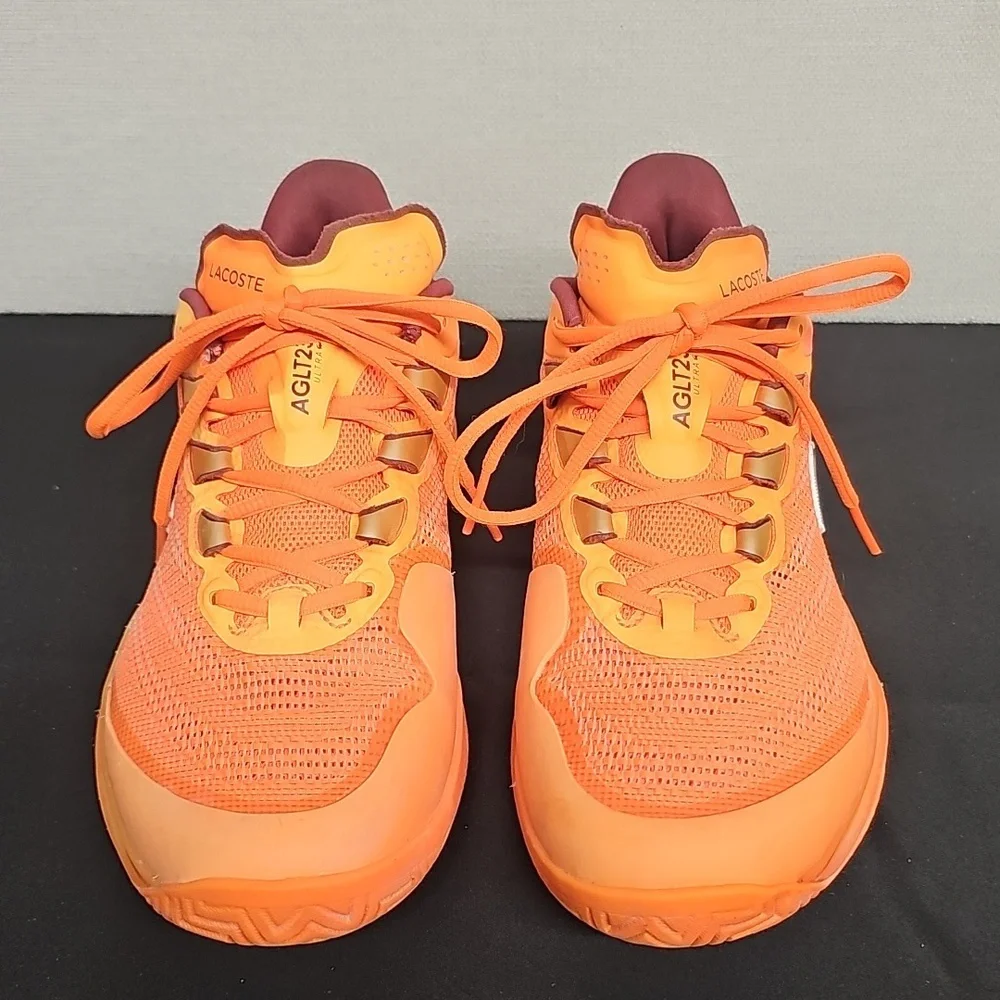 Lacoste Orange Athletic Shoes - Picture 2 of 10
